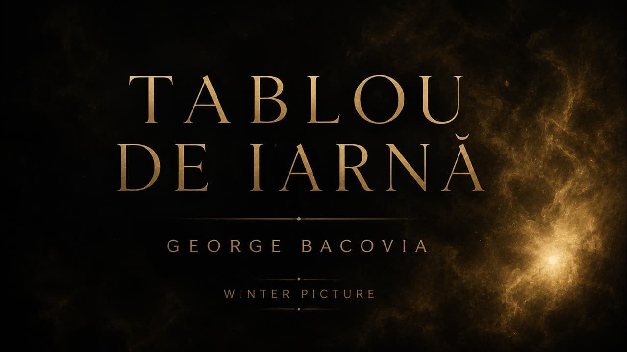 Tablou de Iarnă