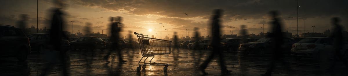 Timpul și căruciorul de la supermarket